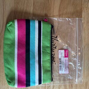 NIB Thirty-One Mini Zipper Pouch, Preppy Pop